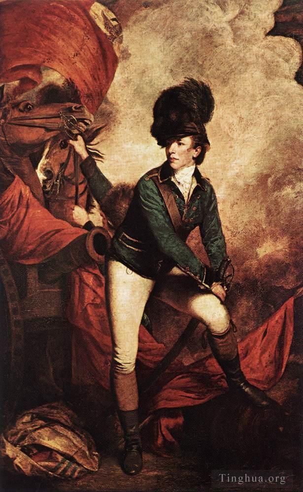Sir Joshua Reynolds Oil Painting - General Sir Banastre Tarleton