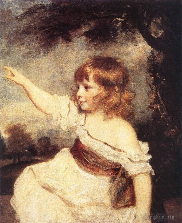 Sir Joshua Reynolds Oil Painting - Master Hare