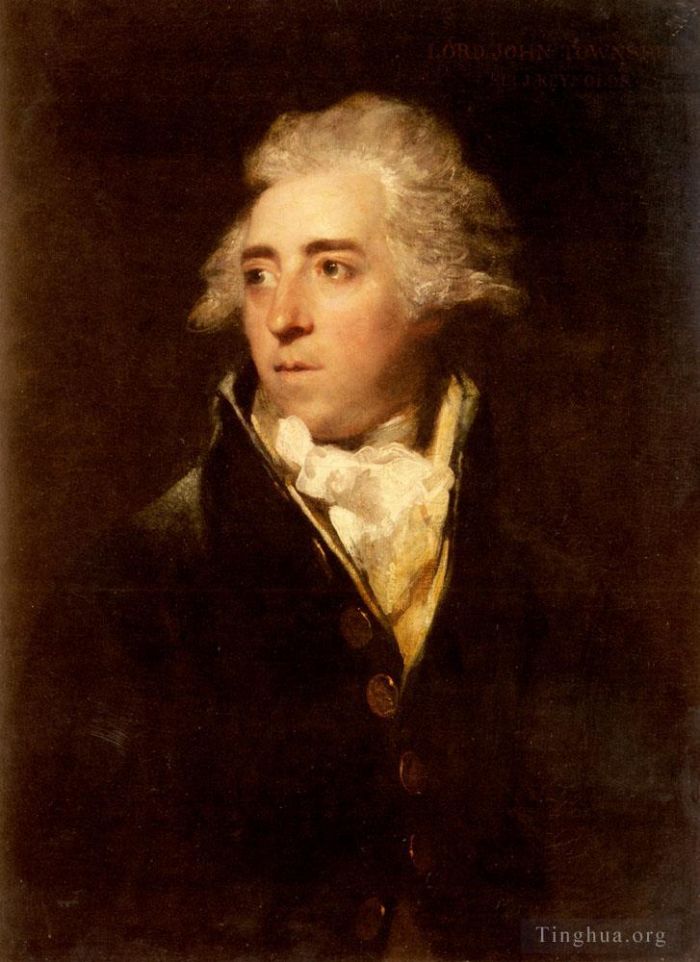 Sir Joshua Reynolds Oil Painting - Portrait Of Lord John Townshend