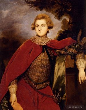 Artist Sir Joshua Reynolds's Work - Portrait Of Lord Robert Spencer