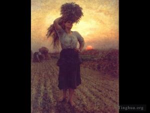 Artist Jules Adolphe Aime Louis Breton's Work - Harvesters