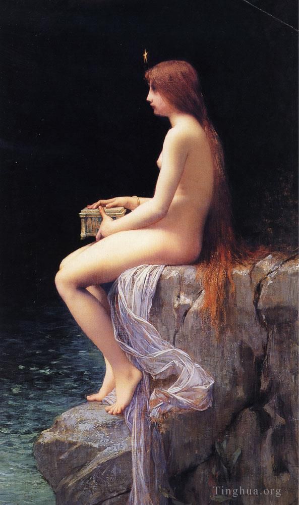 Jules Joseph Lefebvre Oil Painting - Pandoranude