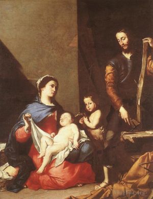 Artist Giuseppe Ribera's Work - The Holy Family