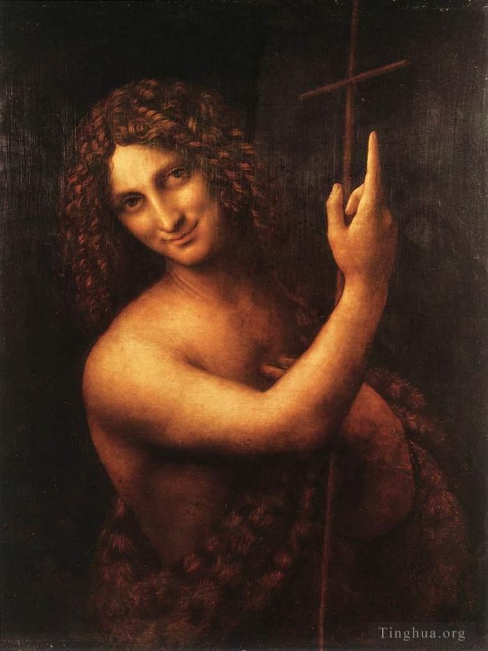 Leonardo da Vinci Oil Painting - St John the Baptist