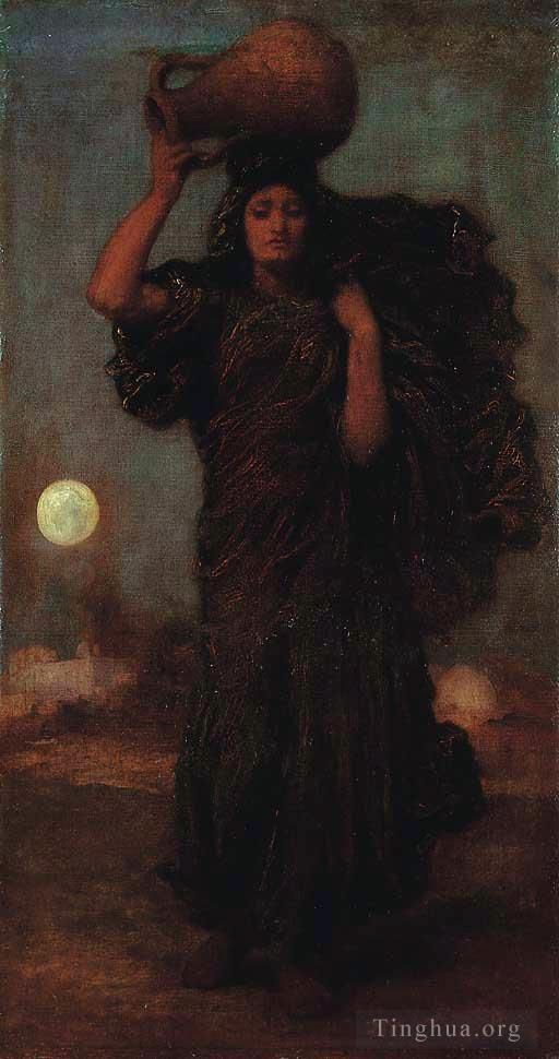 Frederic Leighton Oil Painting - A Nile Woman