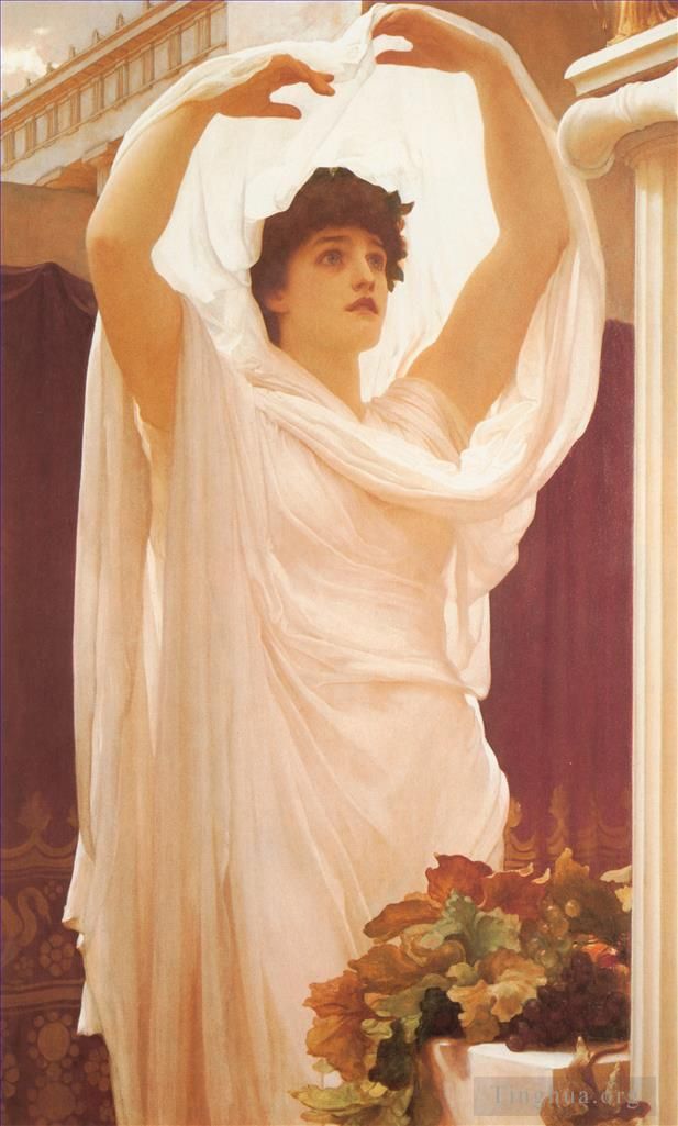 Frederic Leighton Oil Painting - Invocation