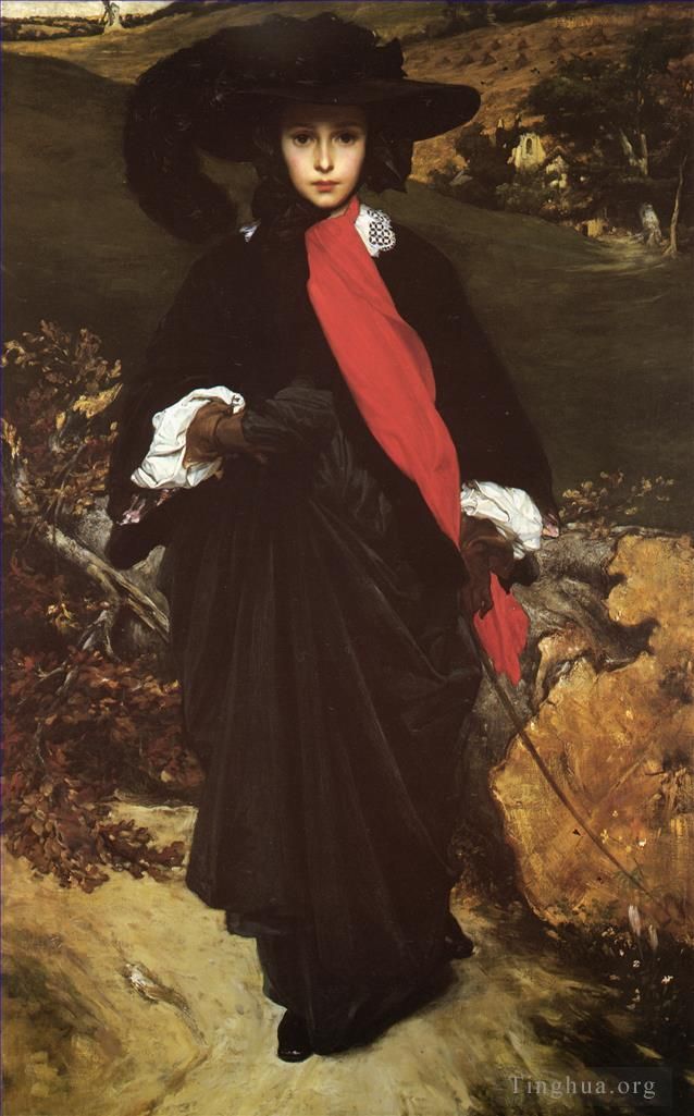 Frederic Leighton Oil Painting - May Sartoris