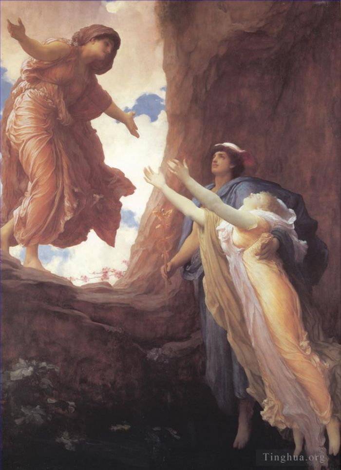 Frederic Leighton Oil Painting - Return of Persephone