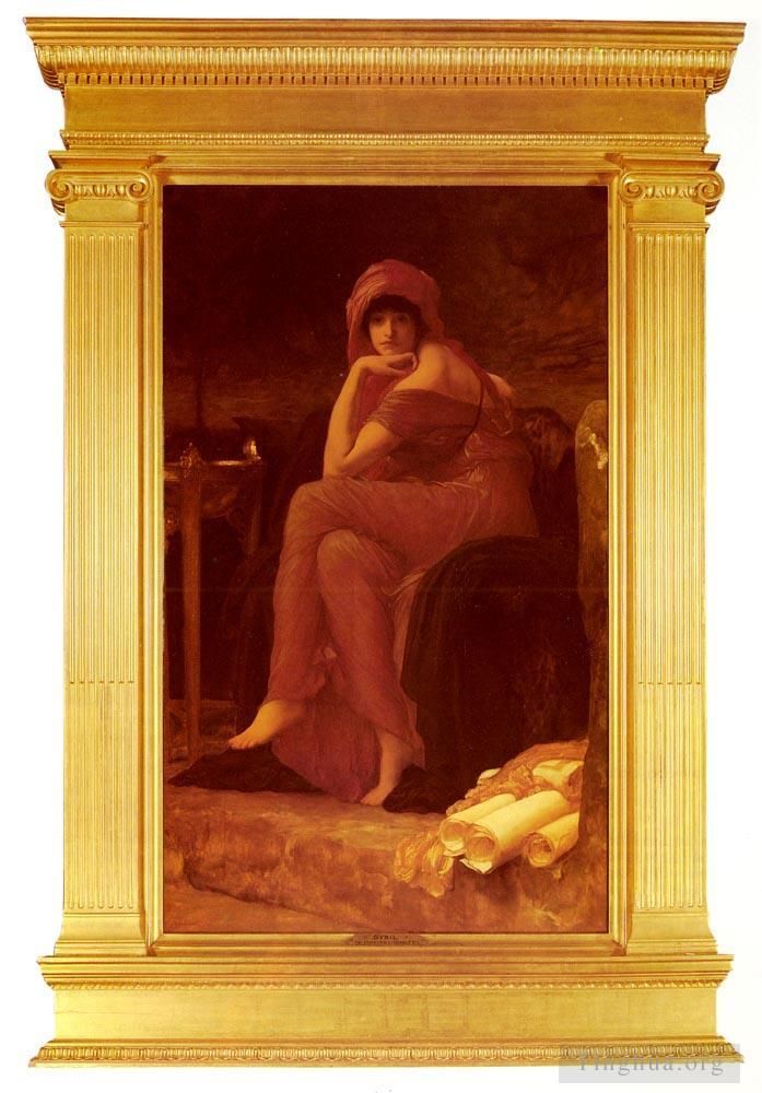 Frederic Leighton Oil Painting - Sibyl