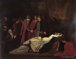 Artist Frederic Leighton's Work - The Reconciliation of the Montagues and the Capulets