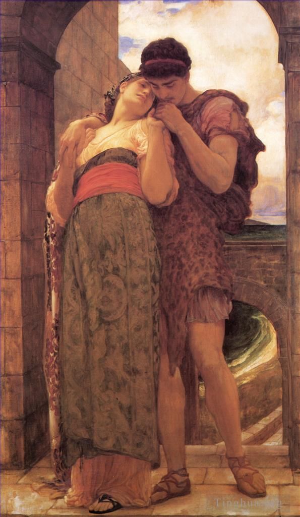 Frederic Leighton Oil Painting - Wedded