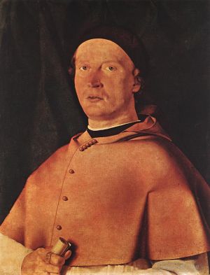 Artist Lorenzo Lotto's Work - Bishop Bernardo de Rossi