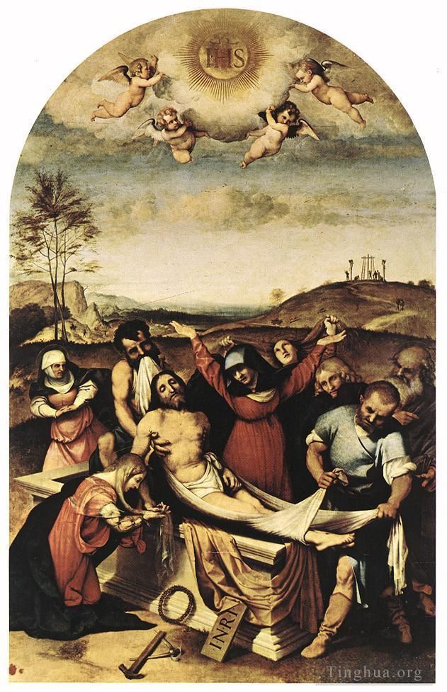 Lorenzo Lotto Oil Painting - Deposition 1512