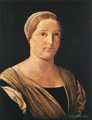 Artist Lorenzo Lotto's Work - Portrait of a Woman