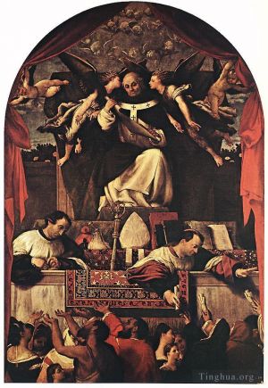 Artist Lorenzo Lotto's Work - The Alms of St Anthony 1542