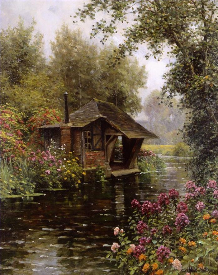 Louis Aston Knight Oil Painting - A beaumont le roger