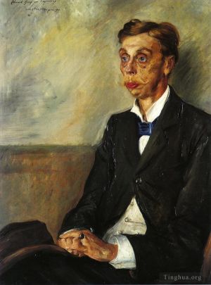 Artist Lovis Corinth's Work - Portrait of Eduard Count Keyserling