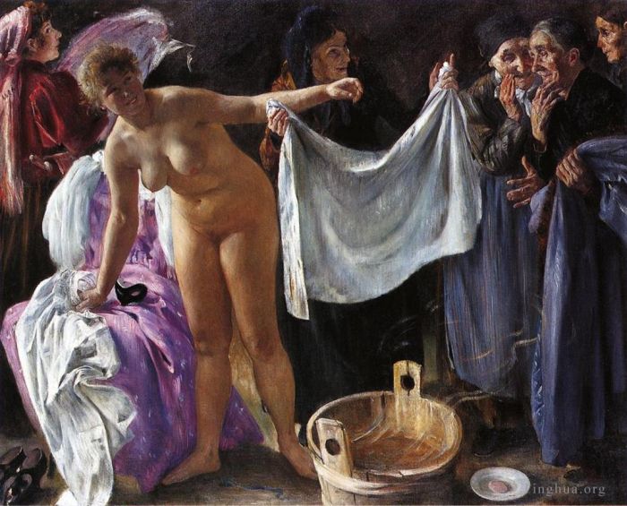 Lovis Corinth Oil Painting - Witches