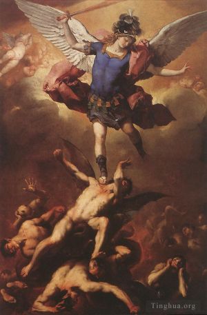 Artist Luca Giordano's Work - The Fall Of The Rebel Angels