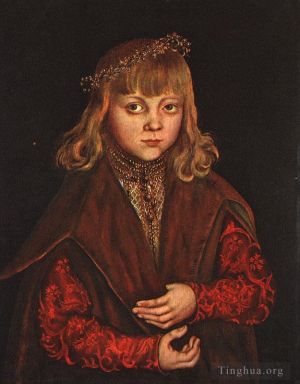 Artist Lucas Cranach the Elder's Work - A Prince Of Saxony