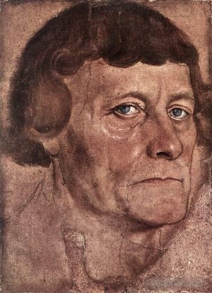 Artist Lucas Cranach the Elder's Work - Portrait Of A Man