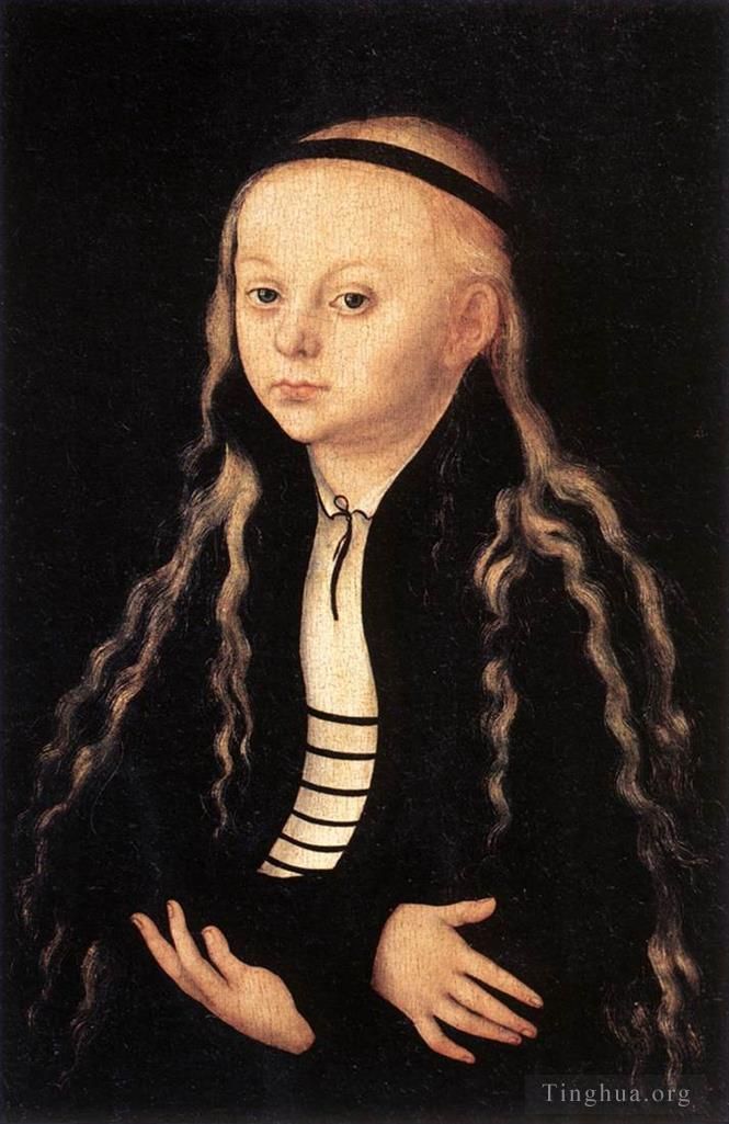 Lucas Cranach the Elder Oil Painting - Portrait Of A Young Girl