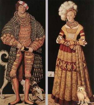 Artist Lucas Cranach the Elder's Work - Portraits Of Henry The Pious