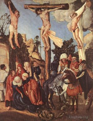 Artist Lucas Cranach the Elder's Work - The Crucifixion