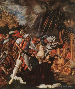 Artist Lucas Cranach the Elder's Work - The Martyrdom Of St Catherine