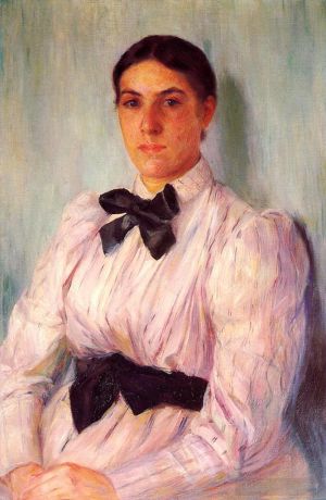 Artist Mary Stevenson Cassatt's Work - Portrait of Mrs William Harrison
