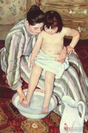 Artist Mary Stevenson Cassatt's Work - The Bath