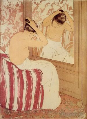 Artist Mary Stevenson Cassatt's Work - The Coiffure study