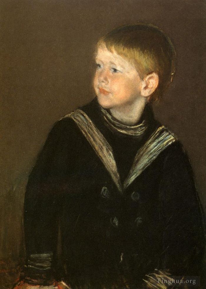 Mary Stevenson Cassatt Oil Painting - The Sailor Boy Gardner Cassatt