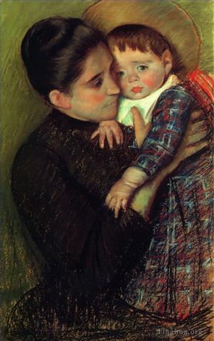 Artist Mary Stevenson Cassatt's Work - Helene de Septeuil