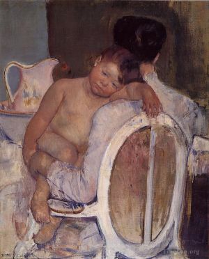 Artist Mary Stevenson Cassatt's Work - Mother Holding a Child in Her Arms