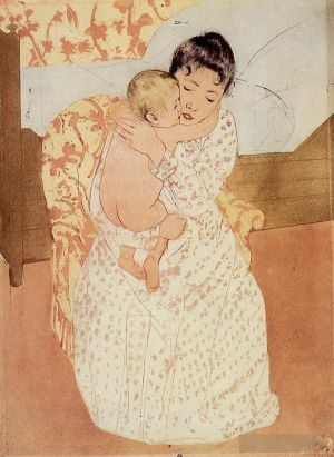 Artist Mary Stevenson Cassatt's Work - Nude Child