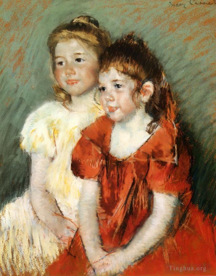 Mary Stevenson Cassatt Various Paintings - Young Girls