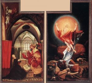 Artist Matthias Grunewald's Work - Annunciation and Resurrection
