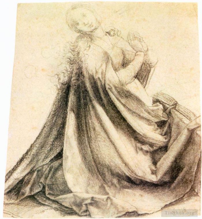 Matthias Grunewald Various Paintings - Virgin of the Annunciation 2
