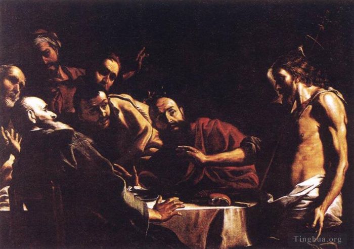 Mattia Preti Oil Painting - St John Reproaching Herod