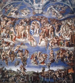 Artist Michelangelo's Work - The Last Judgment