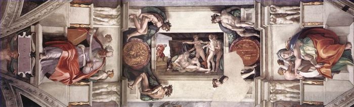 Michelangelo Various Paintings - Sistine Chapel bay1