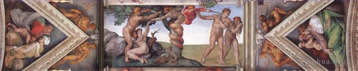 Michelangelo Various Paintings - Sistine Chapel bay4