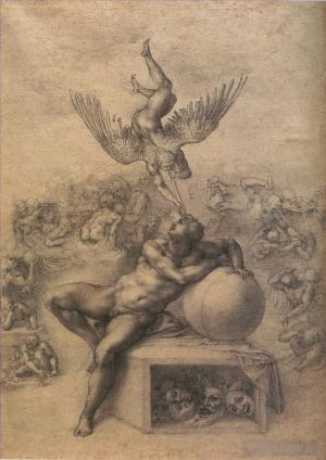 Artist Michelangelo's Work - The Dream of Human Life