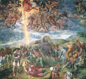 Artist Michelangelo's Work - The conversion of Saul