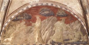 Artist Paolo Uccello's Work - Creation Of The Animals And Creation Of Adam