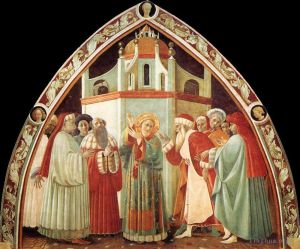 Artist Paolo Uccello's Work - Disputation Of St Stephen