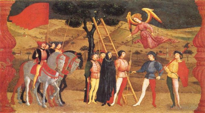 Paolo Uccello Various Paintings - Miracle Of The Desecrated Host Scene 4