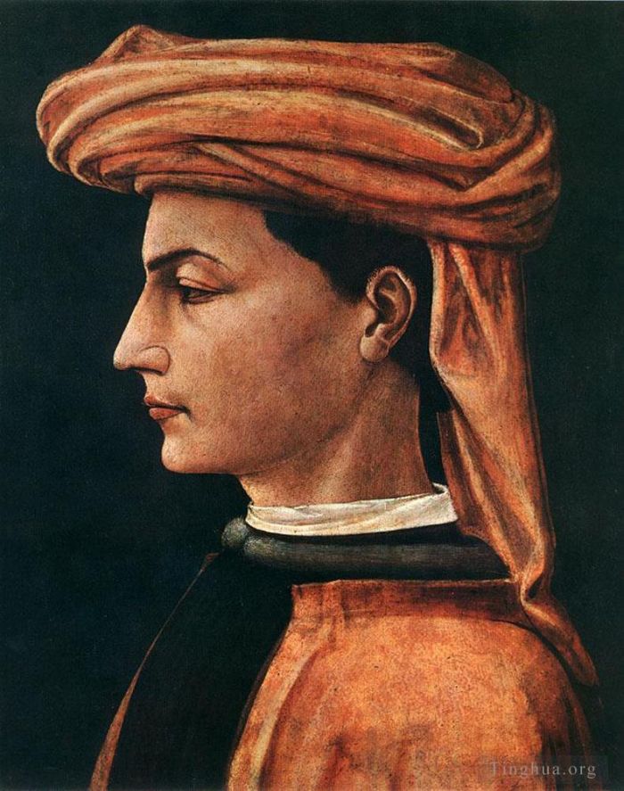 Paolo Uccello Various Paintings - Portrait Of A Young Man