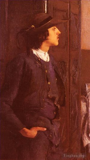 Artist Pascal-Adolphe-Jean Dagnan-Bouveret's Work - Pascal Adolphe Jean Jeune Homme Breton